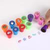 10/20Pcs Christmas Cartoon Stamps Cute Santa Claus Stamps Kids Stamps Kindergarten Gift Holiday Decoration Stamps For Scrapbook