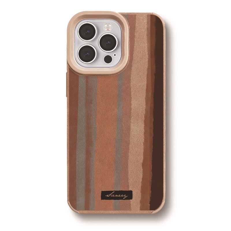 

Zhitai Creative Leather Case for iPhone 11-16 and Pro/ProMax Models iPhone 15 Pro