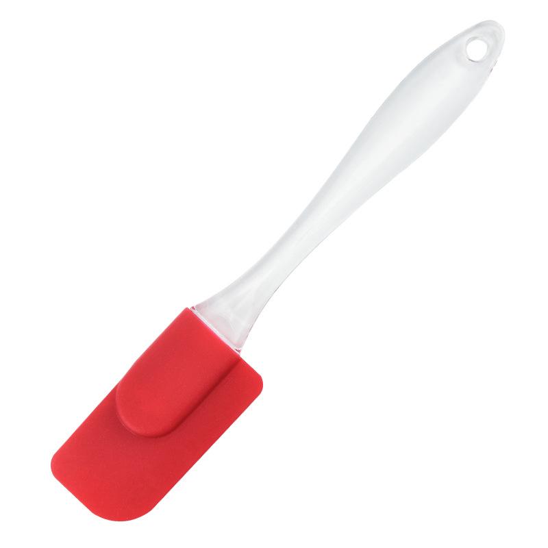Spatulă mică de silicon pentru cremă pentru prăjituri, de mână, pentru amestecare, unt, fondant, patiserie, racletă antiaderență, unelte de bucătărie pentru gătit