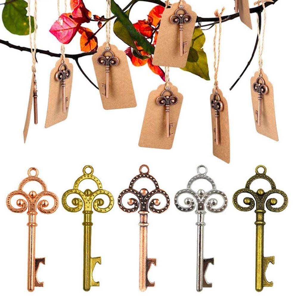 Favors Home Supplies Bar Supplies Bottle Opener Keychain Skeleton Key Beer Opener Kitchen Gadget
