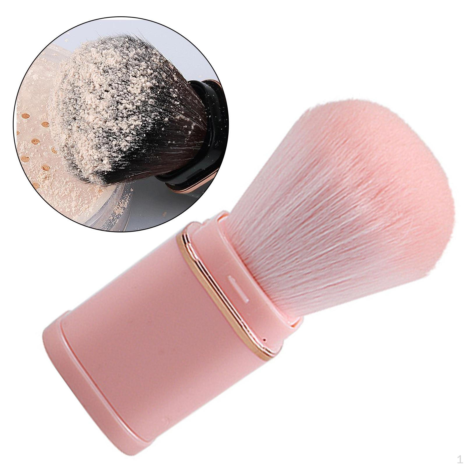 Portable Retractable Brush for Contouring Buffing
