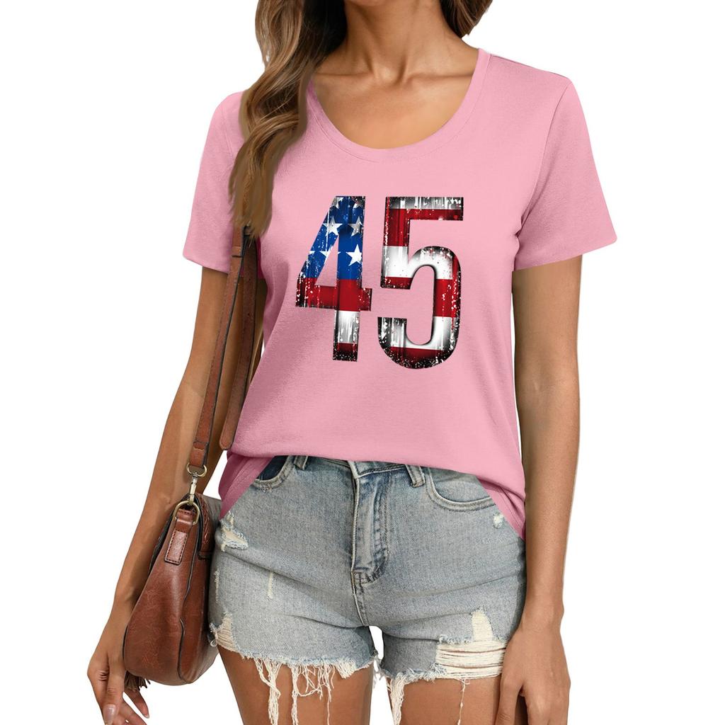 T Shirts Short Sleeve Tees For Women Fashion Tops Lightweight Soft Casual Summer Outfits Clothes
