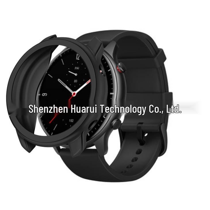 

Soft Electroplated TPU Case for Huami AMAZFIT GTR 2 Watch чёрный