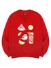 Ellamo Fruit-Tit Sweatshirt Unisex Big Size S~4Xl (B Type)