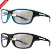 2-pairs Photochromic Sunglasses for Men and Women Fashion Oval Lens Glasses for Fishing Driving Cycling and Running