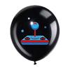 Blue Game On Theme Balloons Video Game Controller Latex Ballon Happy Boys Game Birthday Party Kids Favors Gamer Level Up Balon
