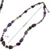 Summer Dopamine Amethyst Grape Stone Necklace Women'S Fashion Retro Sense Light Luxury Niche Collarbone Chain