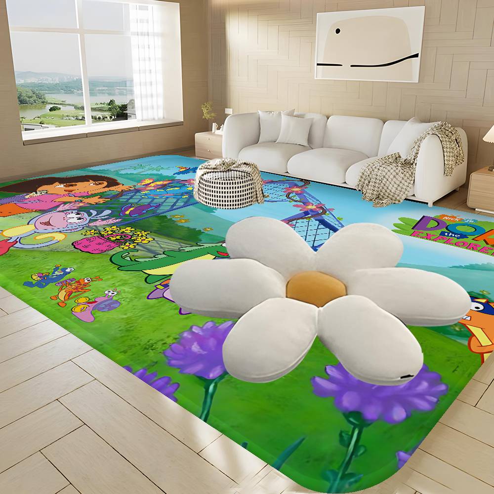 Funny D-Dora Classic Anime Floor Mat Nordic Style Home Doormat Bathroom-Toilet Mats Bedroom Hotel Decor Mat
