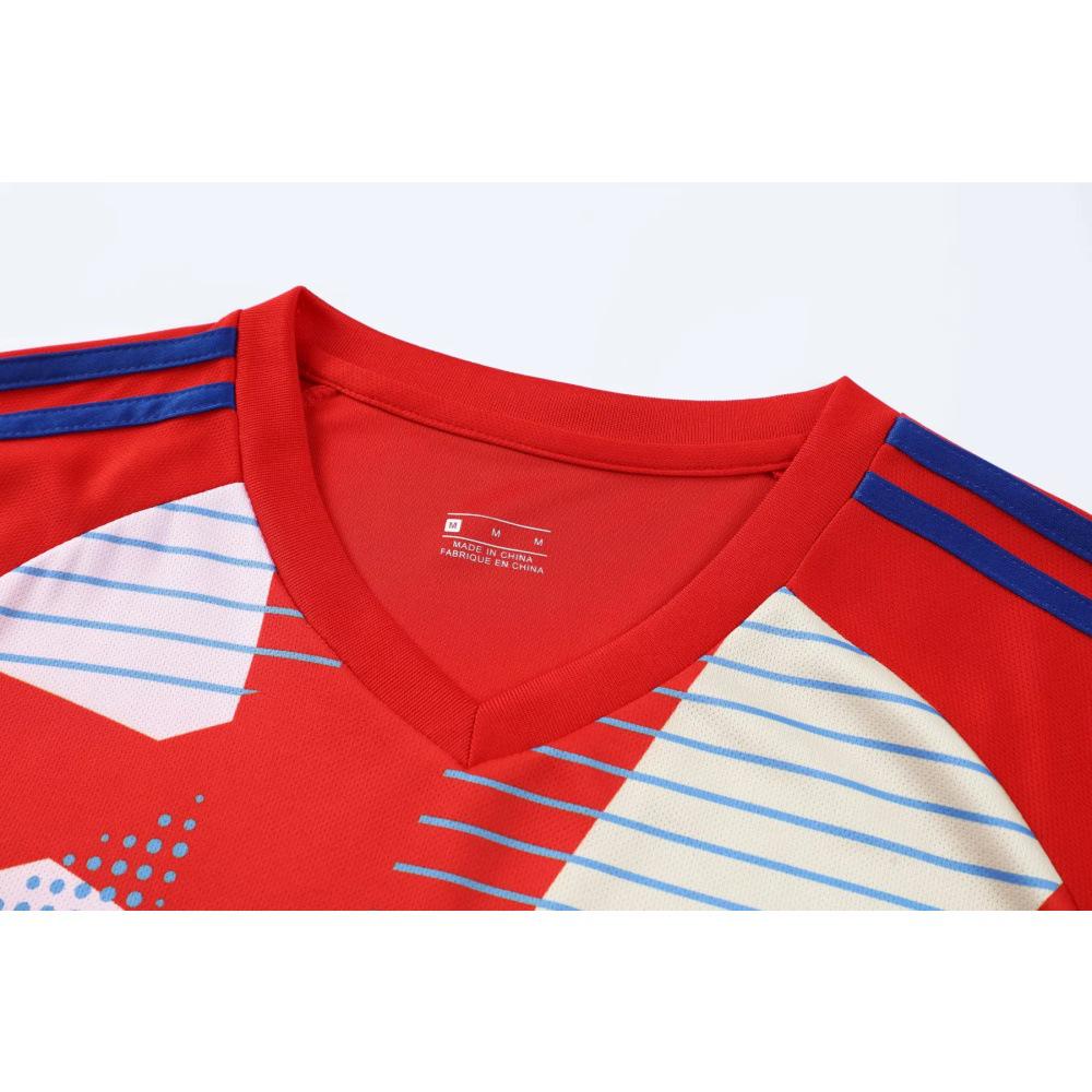 Koszulki treningowe piłkarskie z krótkim rękawem dla uczniów szkół podstawowych i średnich