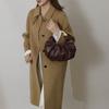 Fashi Borse da Donna Arricciate Manico in Metallo di Lusso Borse a Mano Lusso Morbido PU Pelle Piccola Borsa Tote Elegante Borsa a Pochette da Festa 2026