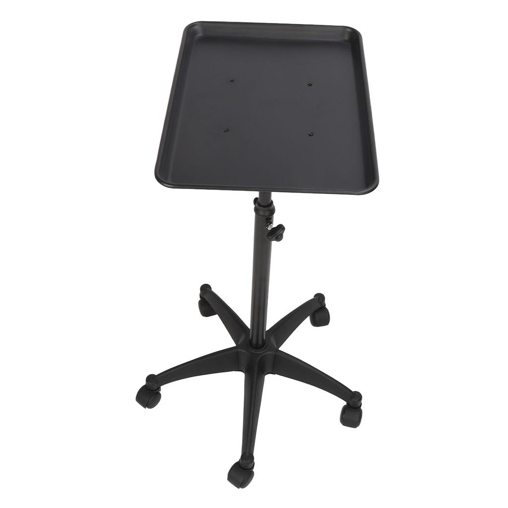 Salon Tablettwagen Höhenverstellbar Große Kapazität Friseurwerkzeug Ablage mit Universalrädern