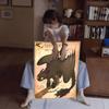 H-How To T-Train Your D-Dragon Whitepaper Poster Retro Kraft Paper Sticker DIY Room Bar Cafe Vintage Decorative Painting