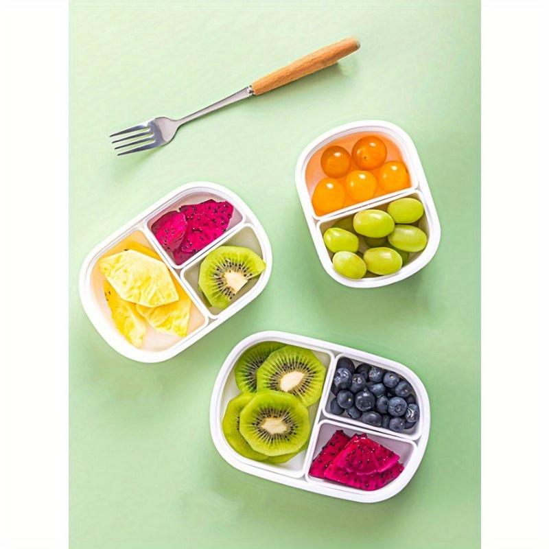 1 Stück Minimalistische Stilvolle Lebensmittelaufbewahrungsbox, Tragbare Obst-Bento-Box, Kühlschrank-Lebensmittel-Frischebox, Mikrowellengeeignete Lunchbox, Outdoor-Mahlzeitenbox