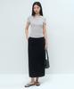 MUSINSA STANDARD WOMAN [Cooltandard] Women'S Straight Maxi Skirt [Black]