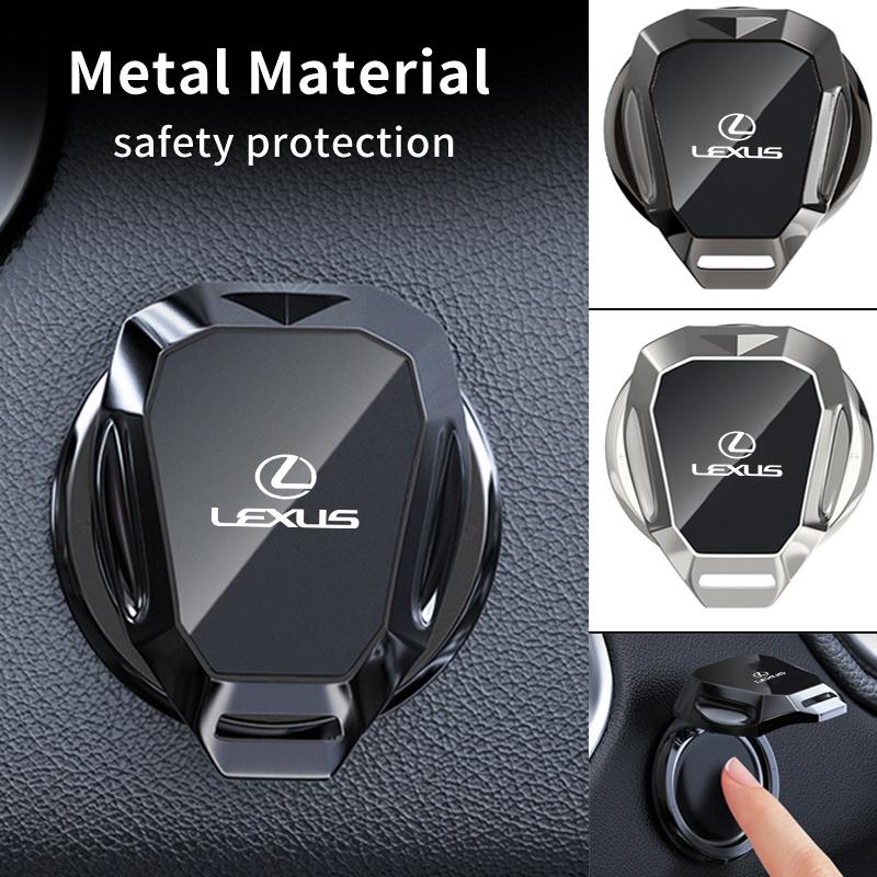 Car One-Touch Start Button Cover Metal Start Case Accessories For Lexus ES RX LS GS NX CT ES300H ES330 ES240 ES200 ES250