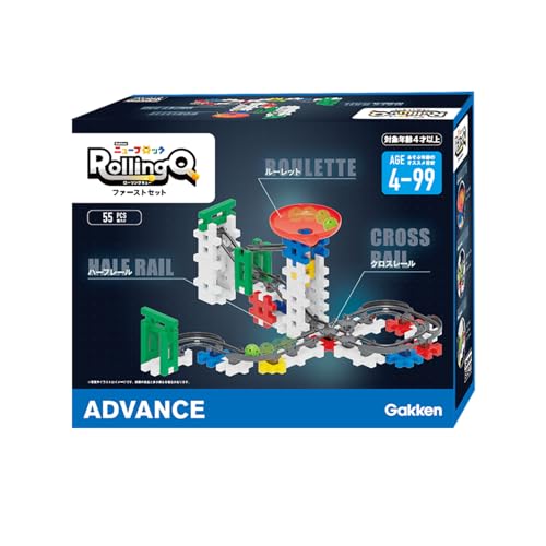 Gakken New Block Rolling Cue First Set (Ages 4 and Up) 83743