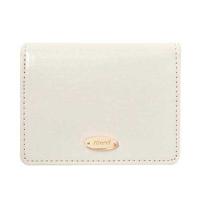 Simple Half Wallet Beige (28003162)