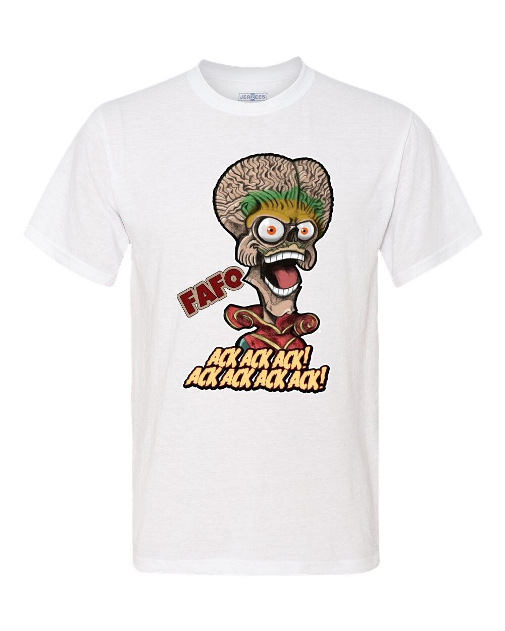 Mars Attacks - Ack,Ack, Ack - FAFO - Short Sleeve Unisex S разноцветный