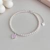 925 Sterling Silver Thai Silver Bracelet for Women Vintage Geometric Heart Love Lucky Punk Jewelry 2026 New