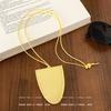 Leather Women's Outdoor Portable Glasses Clip Sweater Chain Lanyard