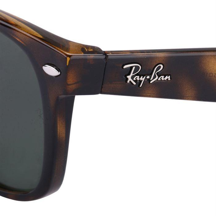 RAY BAN Lunettes de Soleil Wayfarer Marron ORB2132