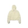 Bbc Earth Women Crop Jacket Shearing String  Ivory 