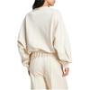 Adidas Originals Essential Premium Essentials Oversized Sports Sweatshirt Ribbed Crewneck Women Sweatshirt Undyed IZ0291