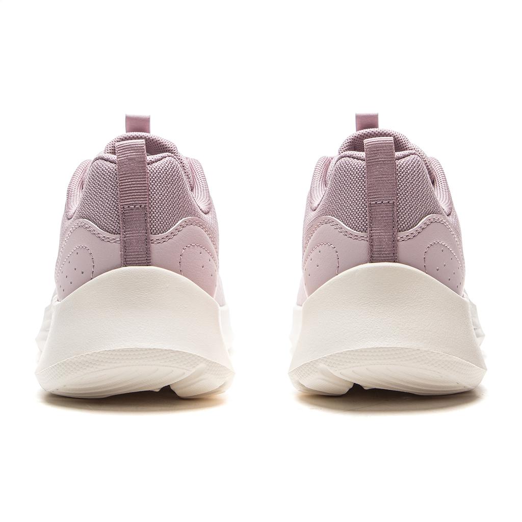 Li Ning Light Feather FW Cushioning Slip Resistant Abrasion Resistant Breathable Low top Running Shoes Women's Purple ARSV134-3
