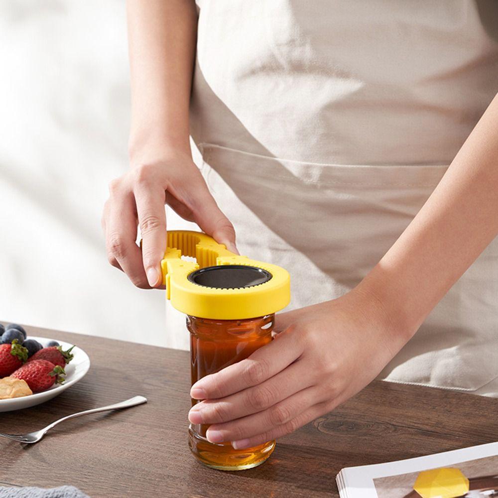 Anti-rust Jar Bottle Wrench Anti-slip Jar Lid Gripper Can Opener Bottle Opener Kitchen Tool