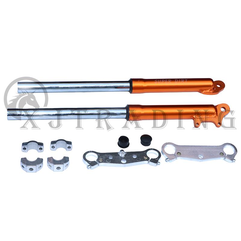 Motorcycle Front Fork Shock Absorber Suspension Components for 47cc 49cc Small Apollo Small Lia Mini Off-Road Vehicle Parts