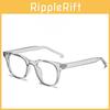 Version Blue Light Blocking Glasses For Women With Retro Square Frame And Resin Lenses