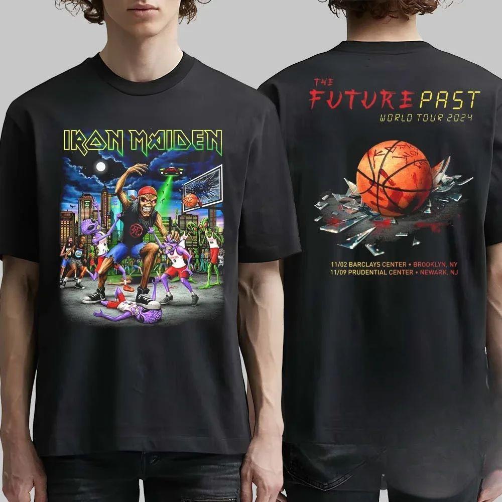 2025 Heavy Metal Band Motorcycle T-shirt for Men and Women Universal Short Sleeve Fashion Top Casual Brand Retro Hip Hop T-shirt