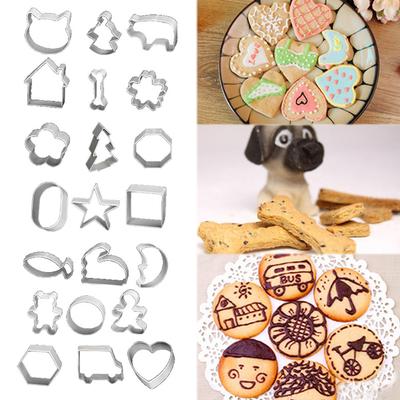 1 buc 3D DIY tort decorare biscuiți mucegai tort mucegai tort mucegai tort mucegai mucegai tort mucegai mucegai de patiserie instrumente de bucătărie din aliaj de aluminiu animale DIY Cookie Cutters bomboane formă