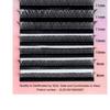 Volume Eyelash Extension Easy Fan Black Soft Y Shape Self Fanning Lash Extensions Black-0.07D