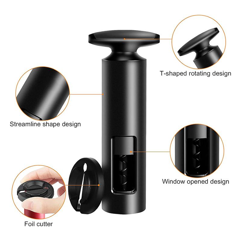 1pc Creative Wine Opener Manual Bottle Opener Corkscrew Sparkling Wine Kitchen Tool Corks Openers Useful Kitchen Accessories
