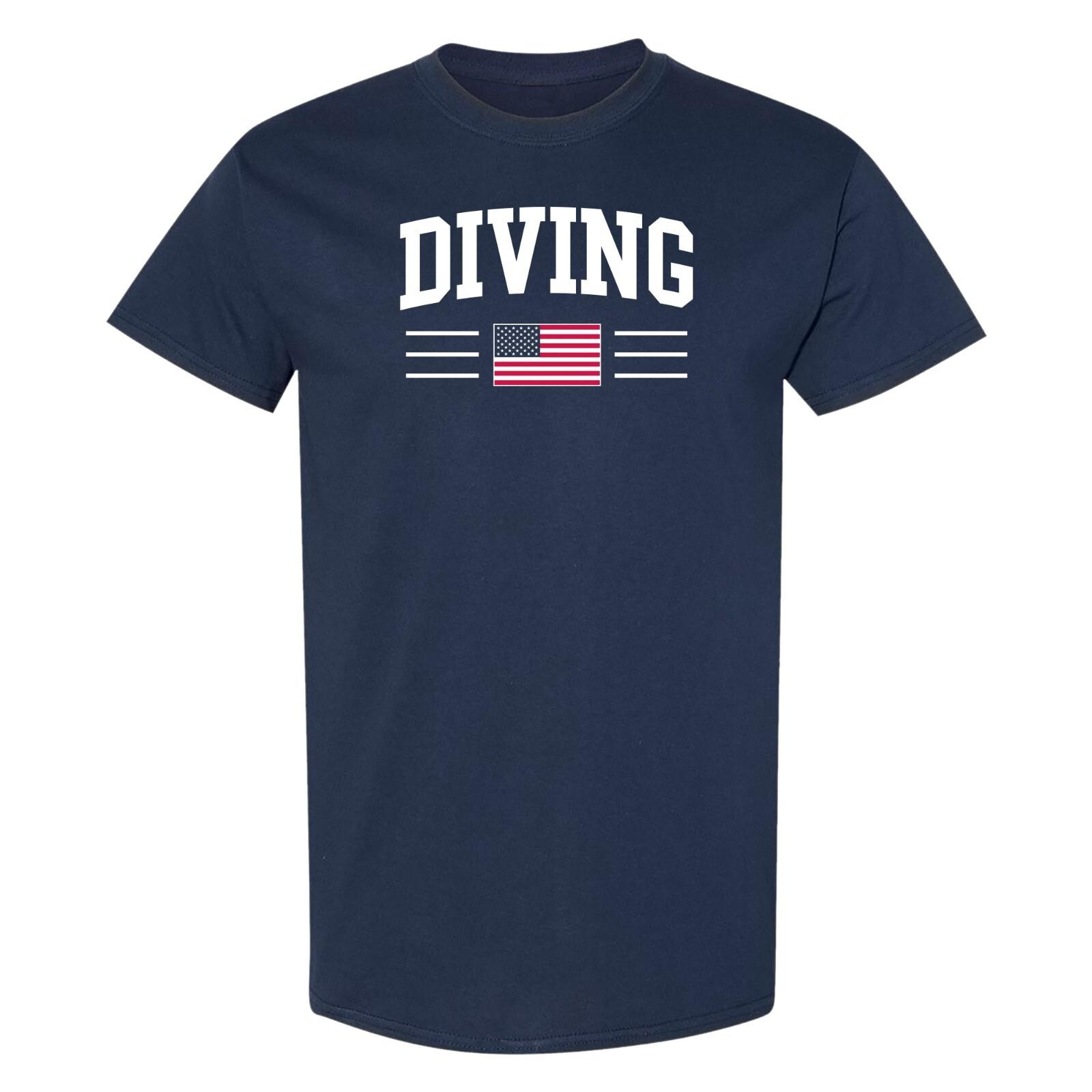 USA Diving Arch T-Shirt XXXL