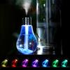 400ml Colorful Bubble Lamp Portable Humidifier Small Cool Mist USB Personal Desktop Humidifier for Bedroom, Travel, Office, Home