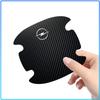4PCS Carbon Fiber Car Door Handle Protection 3D Sticker Accessories For Opel Astra C G H Insignia J K Zafira B Corsa Vectra C Corsa C
