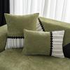 Vintage Green Chenille Sofa Cushion Universal In All Seasons With Skirt Sofa Cover Non-Slip Sofa Cover Cloth Towel Seat Cushion