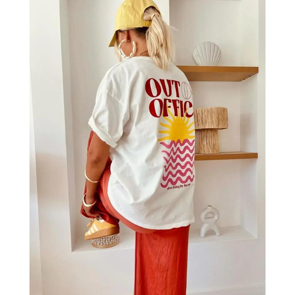 Oversized T-Shirt Hip Hop Women T Shirt Clothes Kanji Print Tshirt Short Sleeve Loose Streetwear Harajuku Tops Y2k Tees