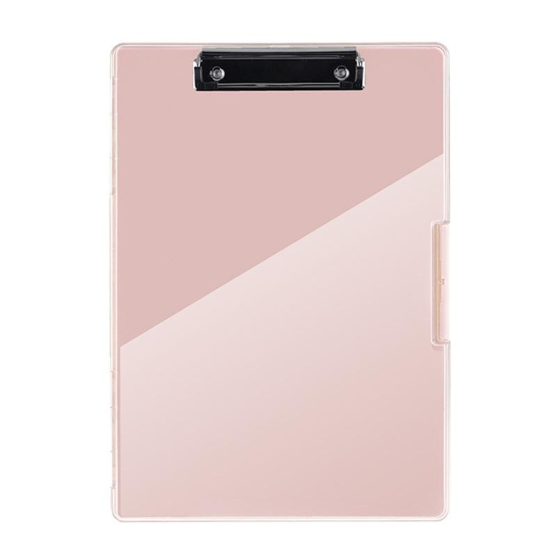 Clipboard with Double Layer File Case Portable Document Organiser Water Resistant File Storage Case for Office School