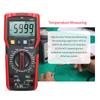 UNI-T UT89X Digitalmultimeter, hohe Genauigkeit, tragbares Mini-Universalmessgerät, 6000 Zählungen, LCD-Display