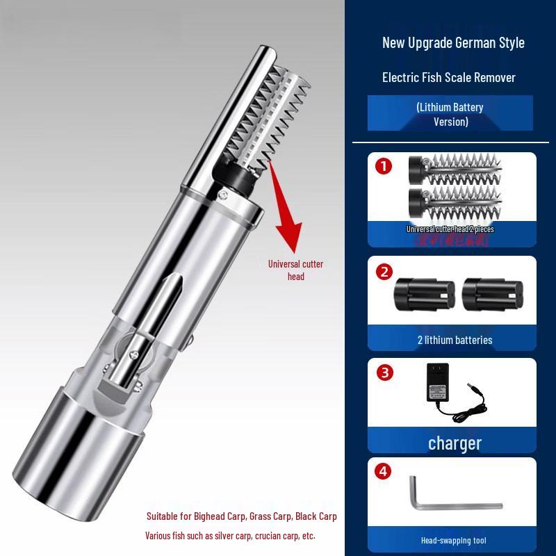 Wireless Electric Fish Scaler