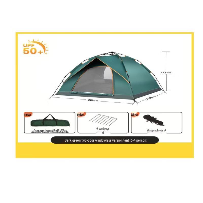 ZISIZ Automatic Portable Outdoor Camping Tent