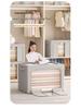 Large Capacity Oxford Cloth Storage Box with Steel Frame for Clothes and Quilts