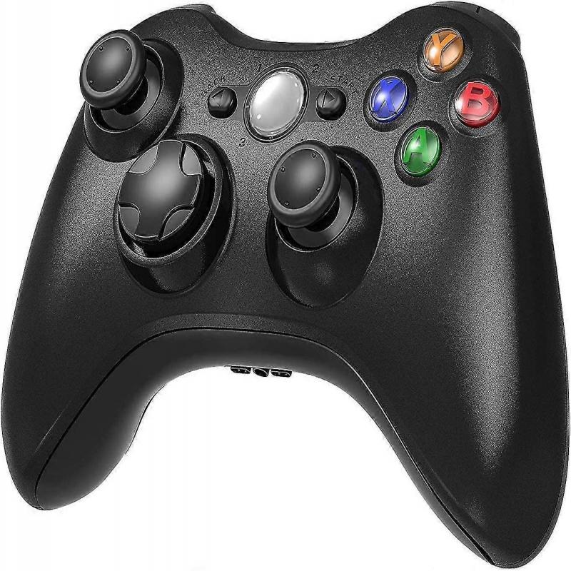 Wireless Controller for Xbox 360, Finydr Xbox 360 Joystick Gamepad (Black)