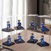 3x For Single Minifigures Stackable Clear Black Base Display Case Box 1.9" *2.9"