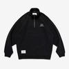 WTAPS 24AW Half-Zip Embroidered Pullover Sweater