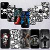 Grim Reaper Skeleton Skull Phone Case for Redmi Note 12 12S 12C 13 13C 13R 14 14S 14R 14C 11A 13X A3 A3X A4 A5 Pro Max Plus