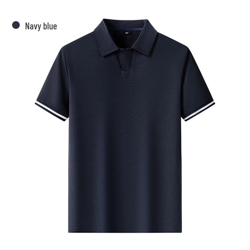 Yiliteng Men s High-Elastic Breathable Short-Sleeve Polo Shirt YTMPSPY45 L